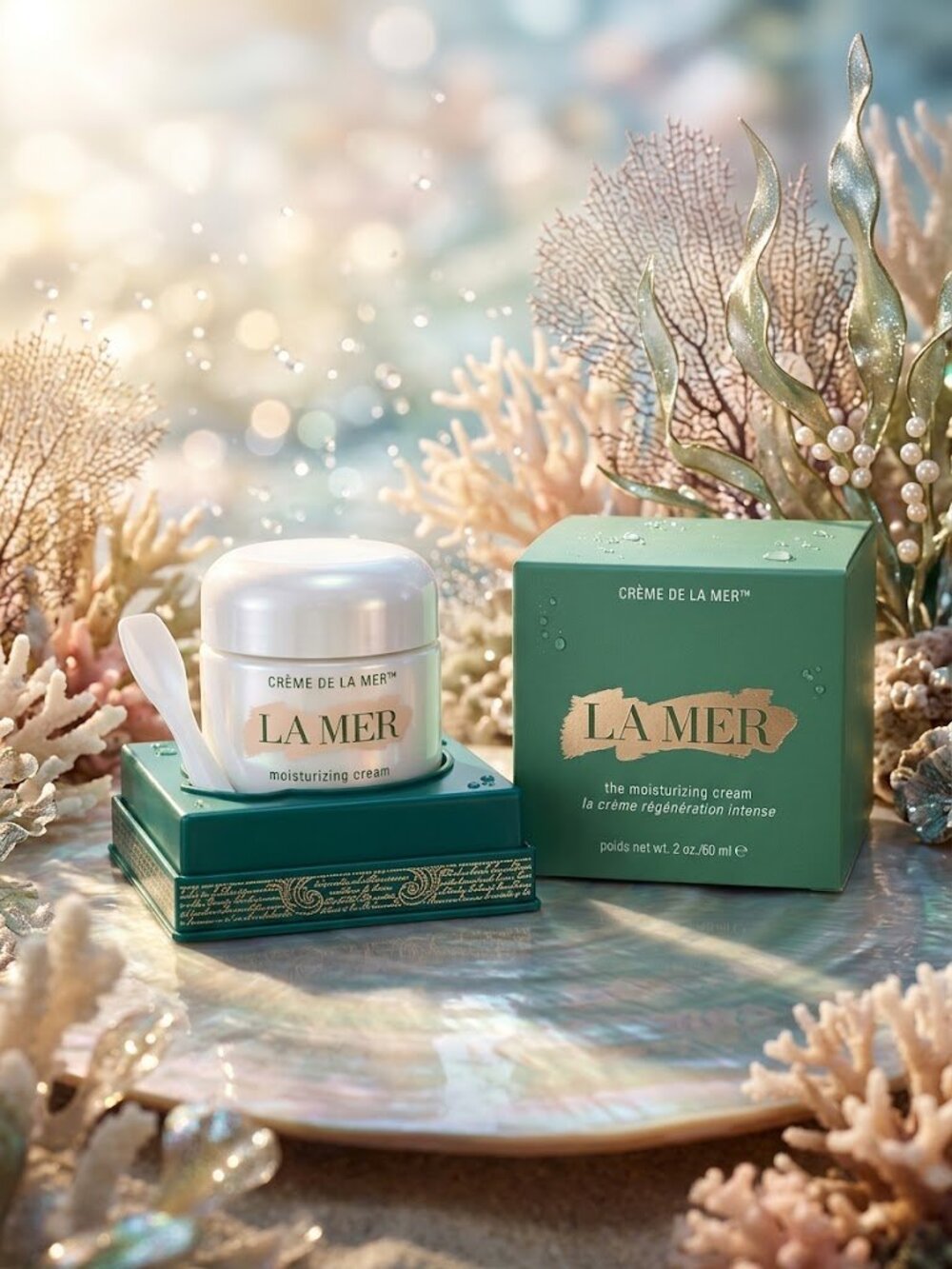 La Mer Crème de la Mer Moisturizing Cream 2 Oz Authentic Luxury Skincare